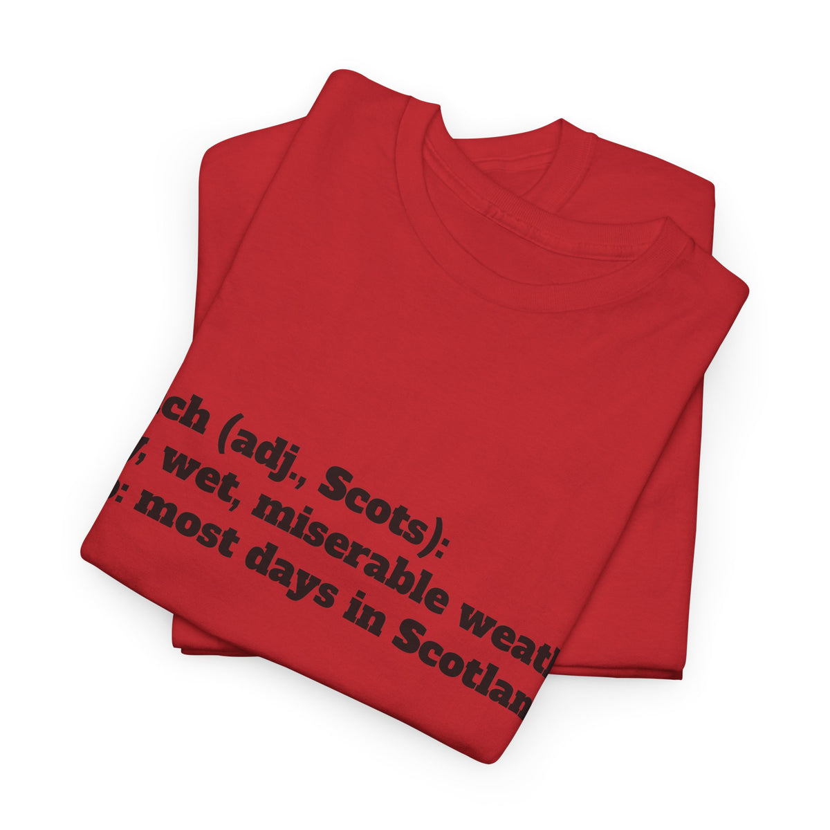 The Dreich Definition Tee