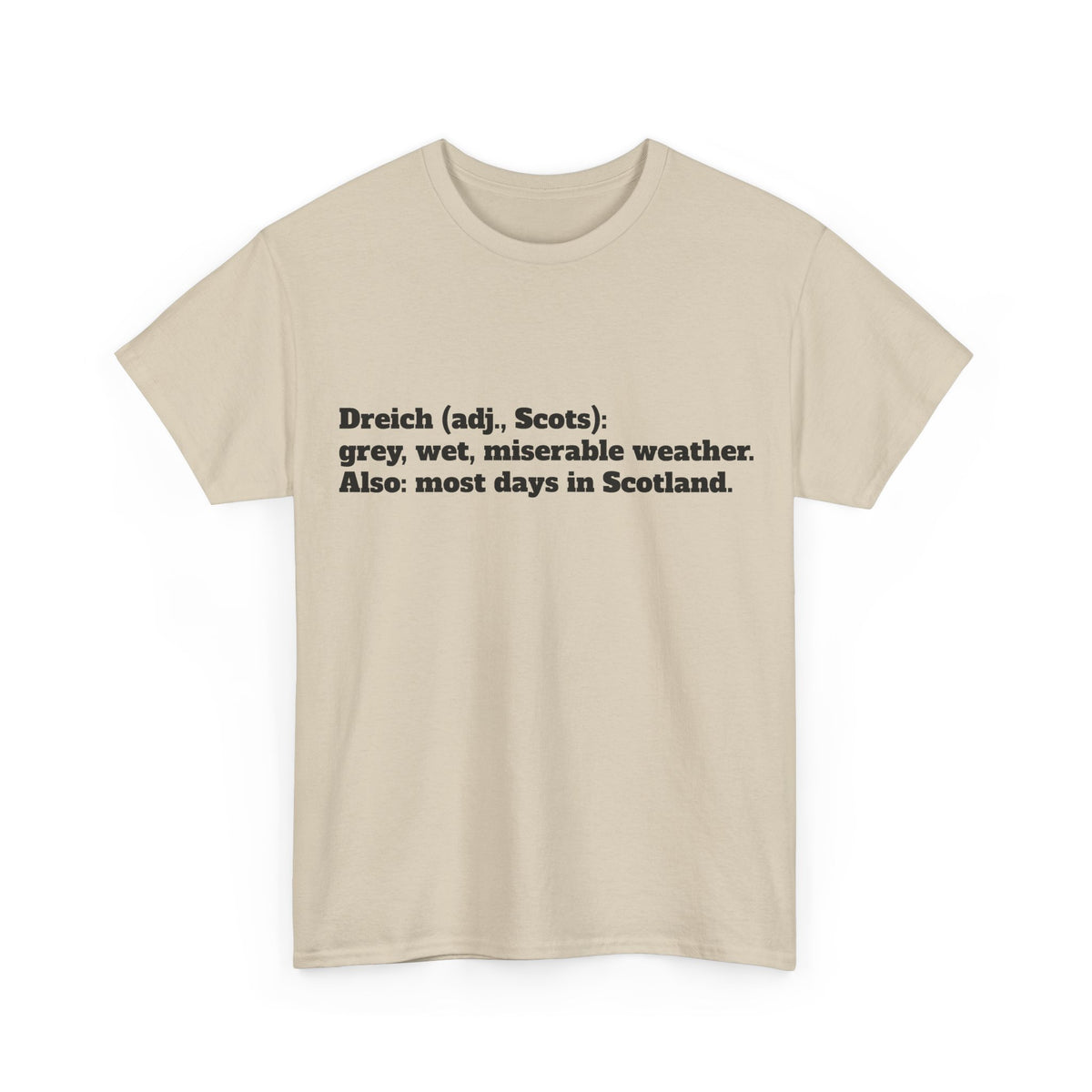 The Dreich Definition Tee