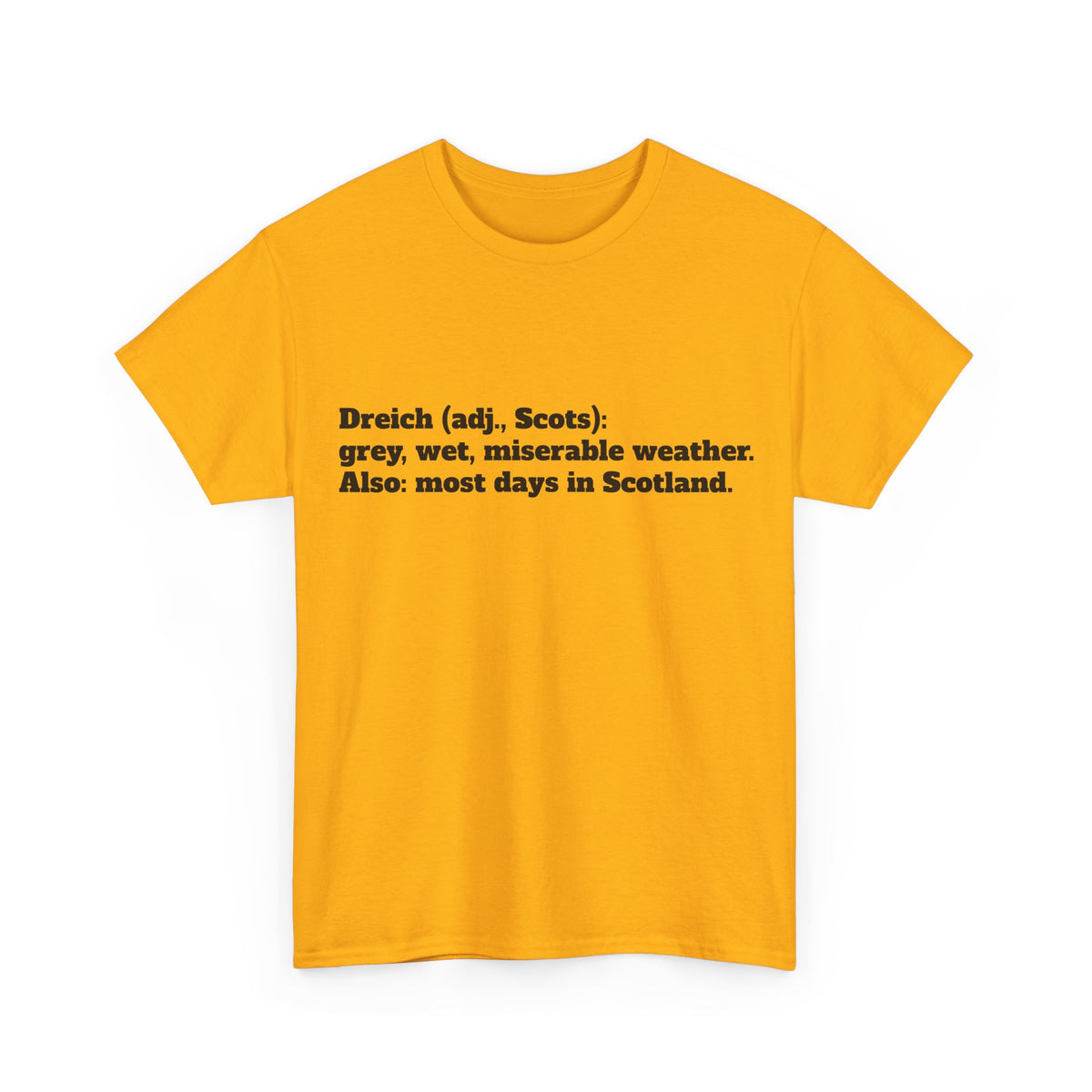 The Dreich Definition Tee