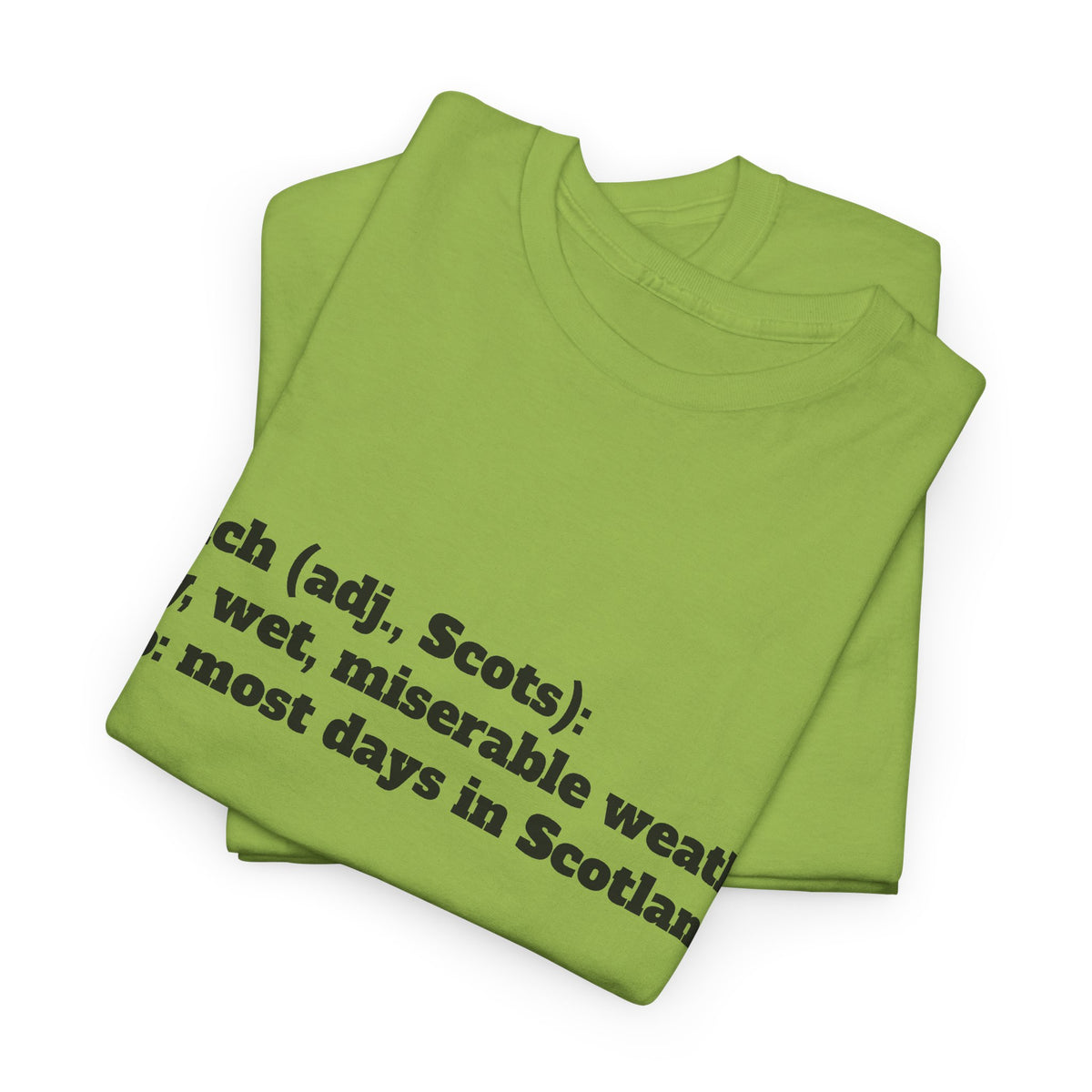 The Dreich Definition Tee