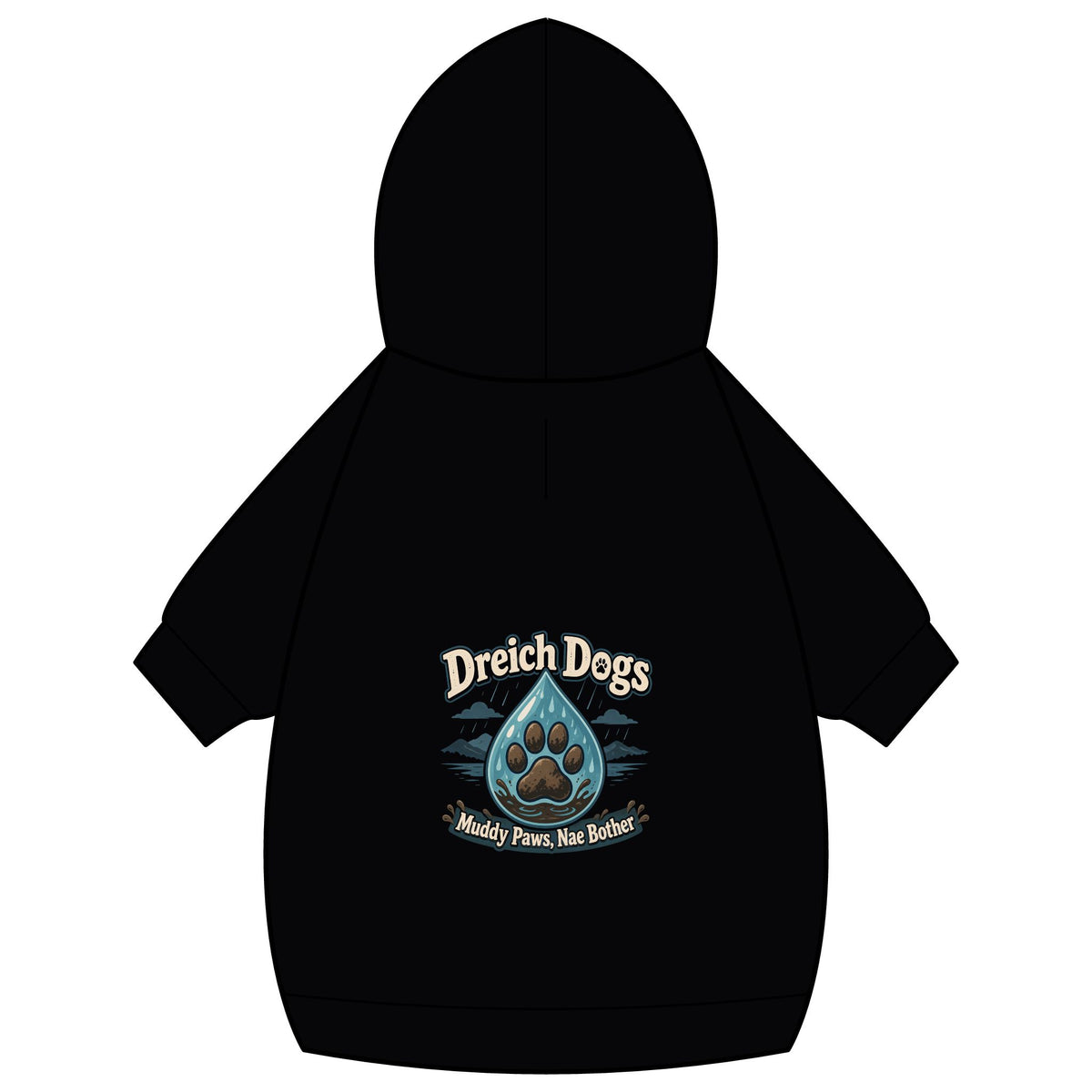 The Dreich Dogs Hoodie – For Dogs