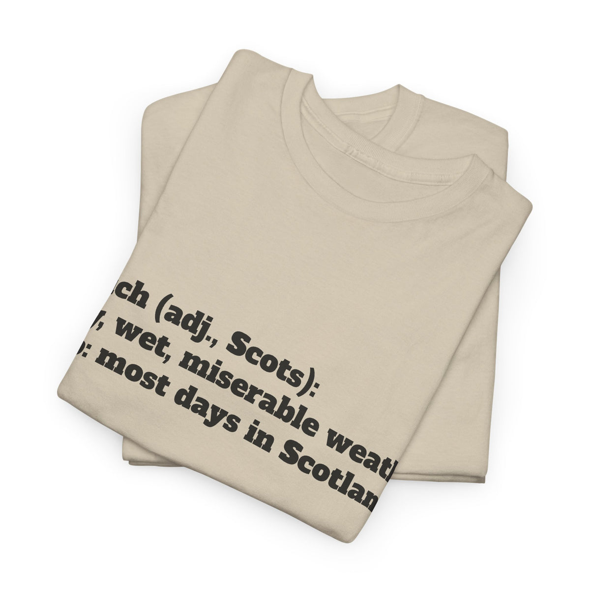 The Dreich Definition Tee