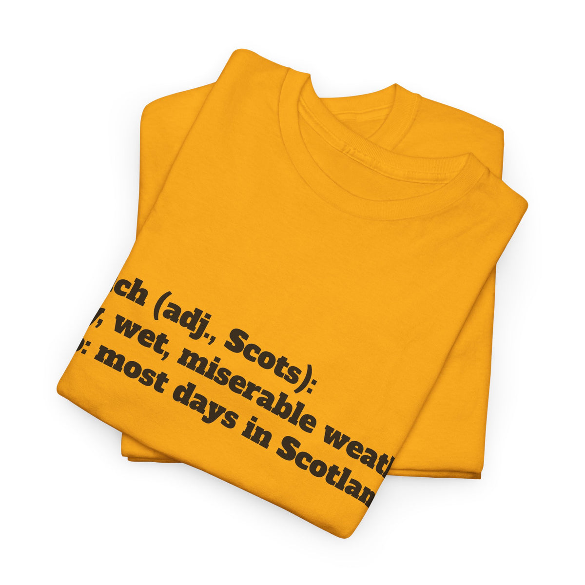 The Dreich Definition Tee