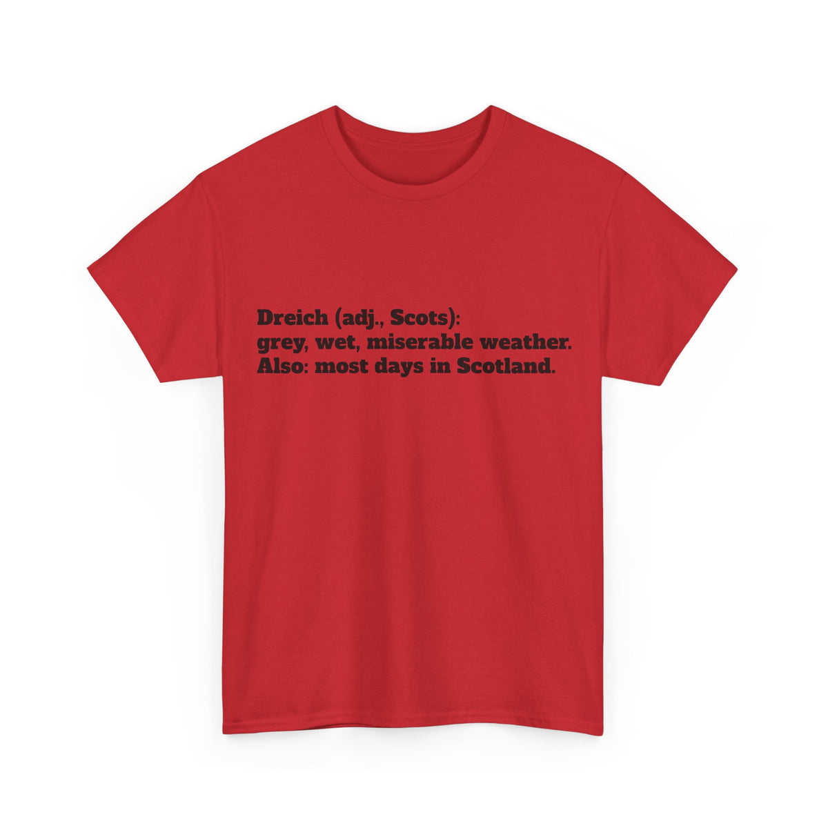 The Dreich Definition Tee
