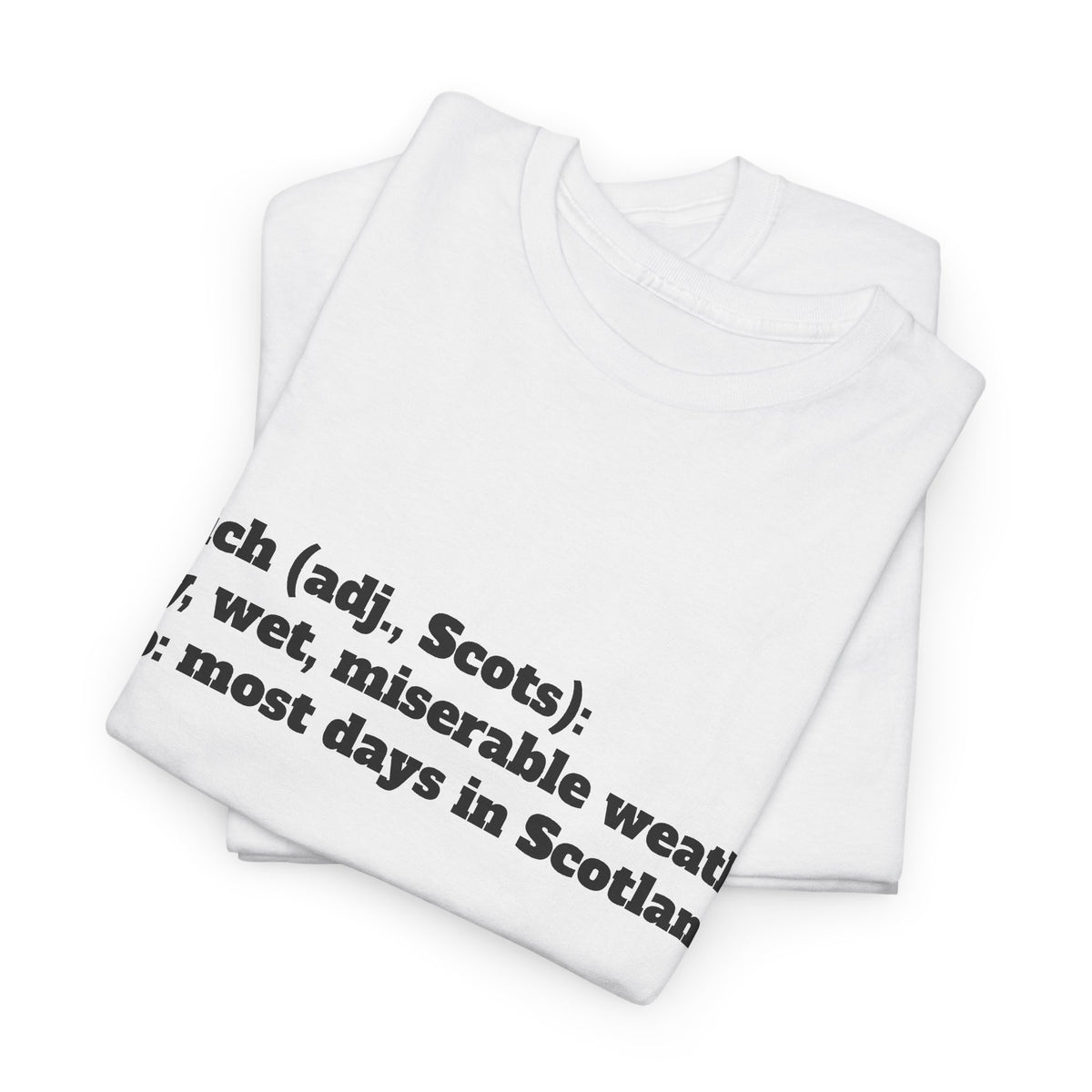 The Dreich Definition Tee