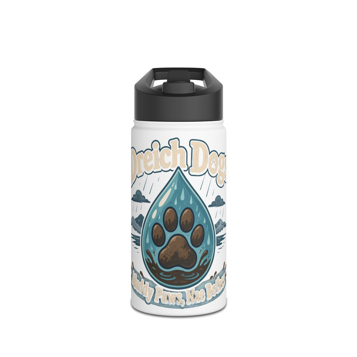 The Dreich Dogs Flask