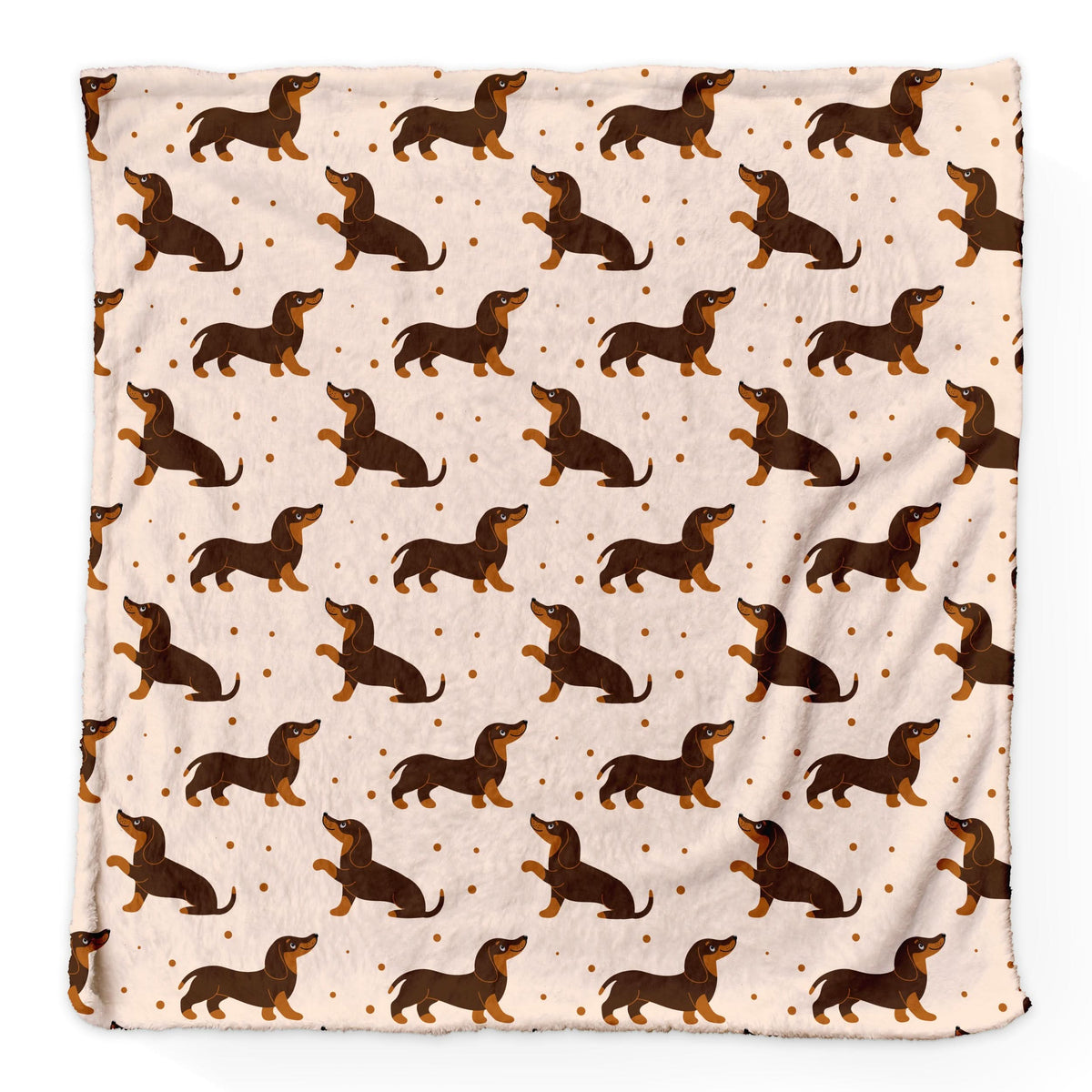 The Sausage Dog Fleece Blanket