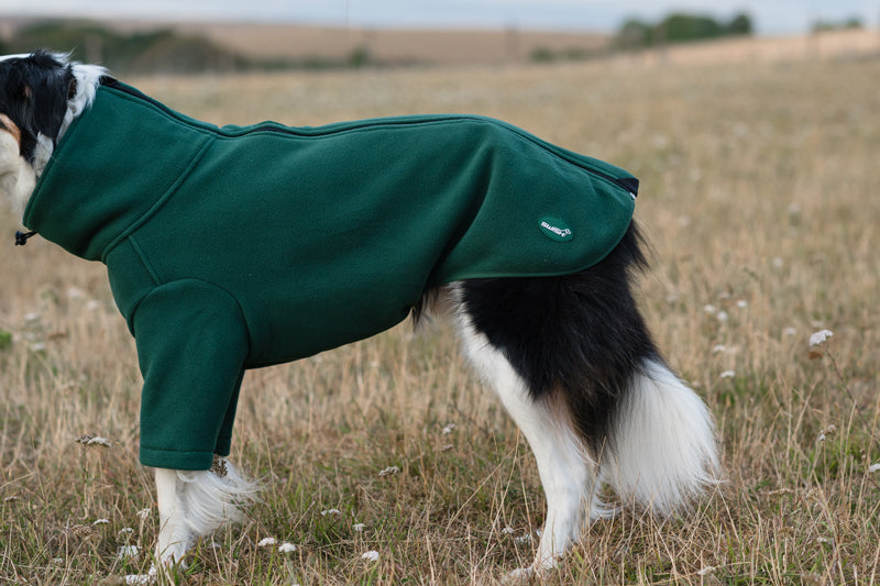 The Bothy Sleeved Fleece Coat – Hunter Green