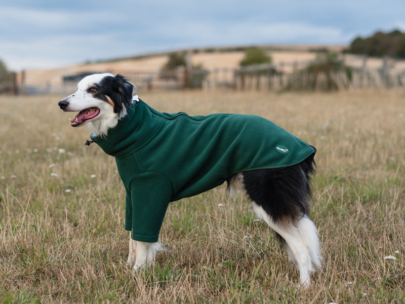 The Bothy Sleeved Fleece Coat – Hunter Green